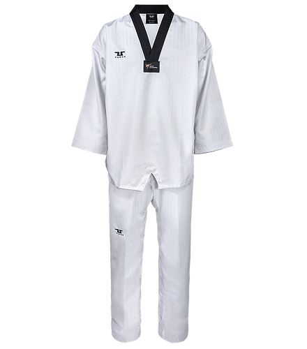 TUSAH - Adults Terra WT Black Belt Uniform (160cm-210cm)