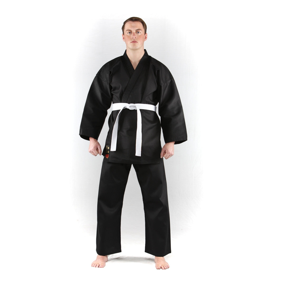 Karate Gi Club Black Uniform (100cm-150cm)