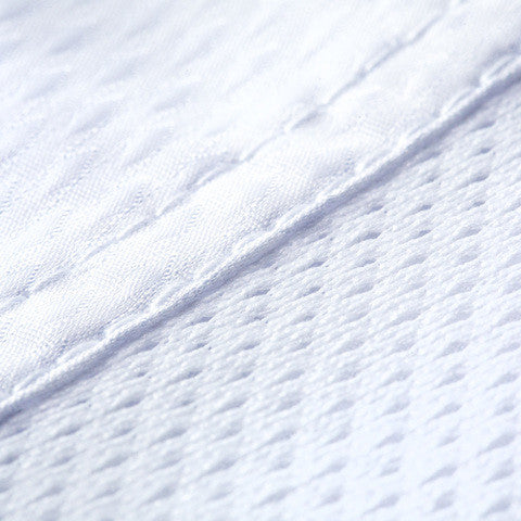 TUSAH- EZ-Fit Sparring Uniform White V-neck (130cm-210cm)