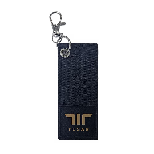 TUSAH - Black Belt Keychain