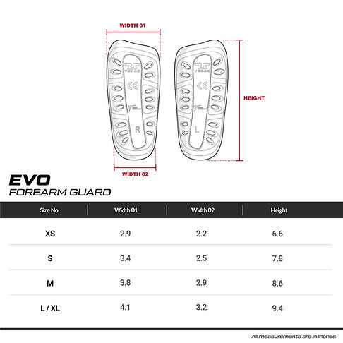 TUSAH - EVO Forearm Guard