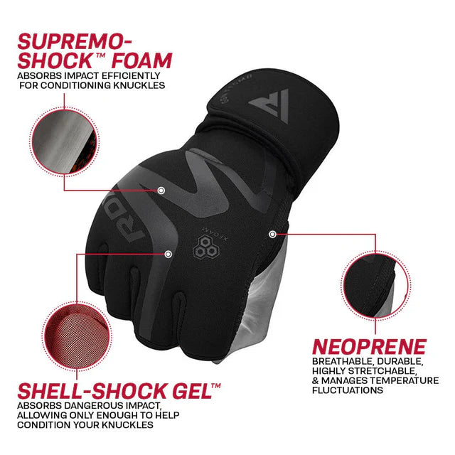 RDX T15 Noir Inner Gloves MJC Martial Arts Supplies