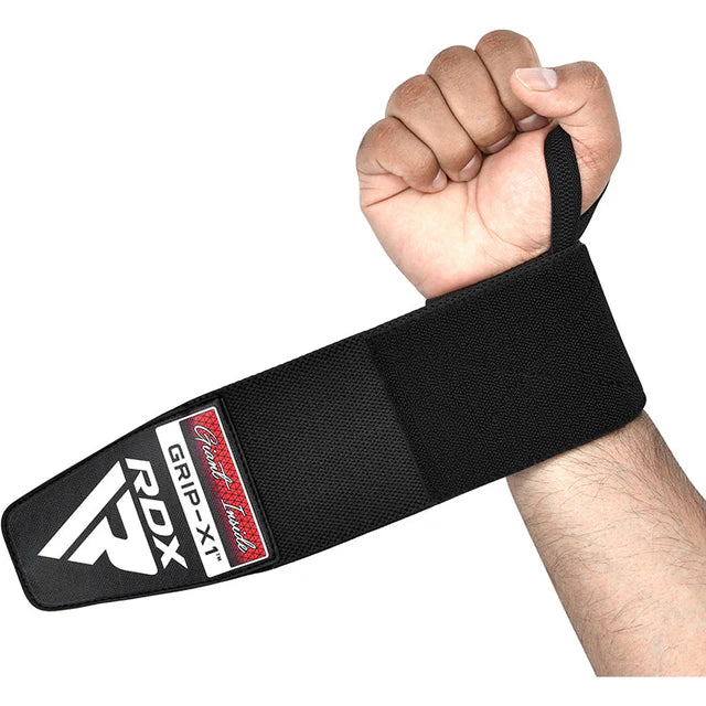 RDX W3 IPL USPA Approved Powerlifting Wrist Support Wraps with Thumb Loops OEKO-TEX Standard 100 certified