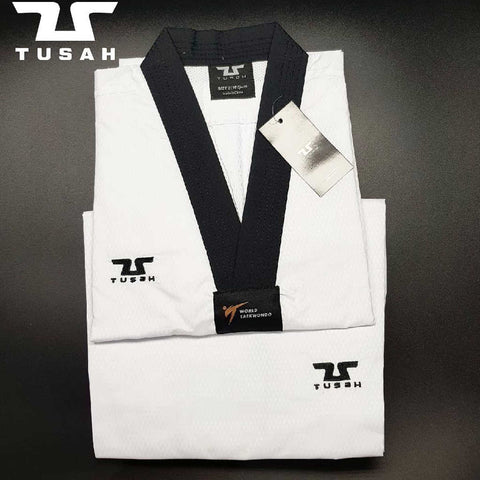 Tusah - Easy Fit WT Sparring Uniform Black V Neck